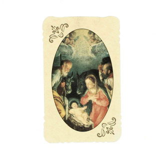 Imagen antiguo Belén 6x11 cm 100 uds