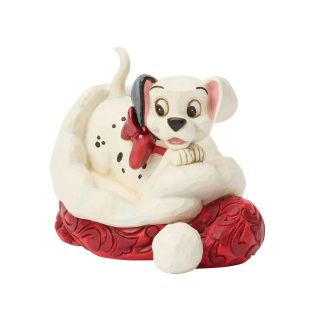 101 Dalmatians with Santa Hat 8 cm Disney Traditions 6018719