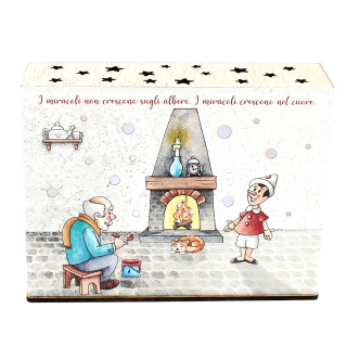 Lámpara nocturna Pinocho 16×13 cm 