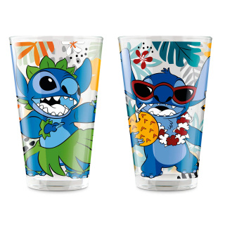 Set 2 vasos Stitch 310 ml Disney Egan