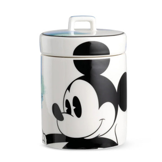 Tarro Mickey Mouse Enjoy color celeste 9x13,3 cm Egan