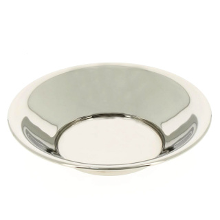 Piatto per brocca nichelato lucido Diametro 16 cm