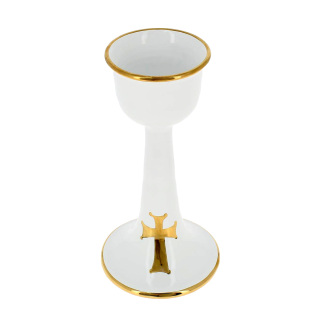 Portacero ceramica stile ortodosso 30 cm