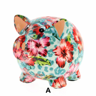 Money Box Pig Rosie 11.5x14.5x11.5 cm Pomme Pidou
