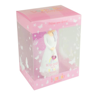 Statuetta Angelo Se Ci Credi 12 cm Butterfly Dreamers