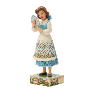 Belle with Mirror Figure 16,5 cm Disney Traditions 6018725