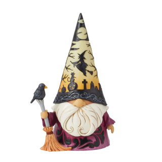 Gnomo Hechicero con LED 23 cm Jim Shore 6016639
