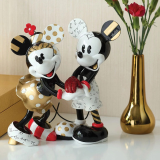 Mickey Mouse and Minnie Midas 20 cm Romero Britto 6018067