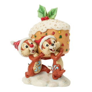 Chip and Dale Fruit Cake 11 cm Disney Traditions 6018718