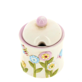 Azucarero de Cerámica Colección Spring 12 cm